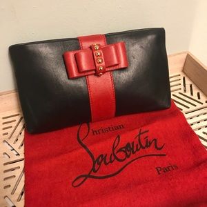 Small Louboutin Charity Clutch 👛